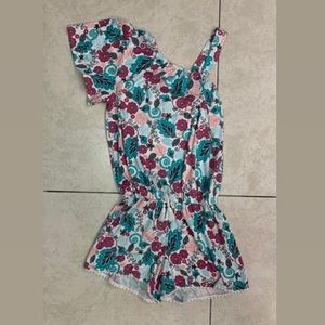 Floral Short Romper